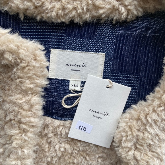 Amente indigo Japanese boro patchwork Vest - Picture 9 of 11